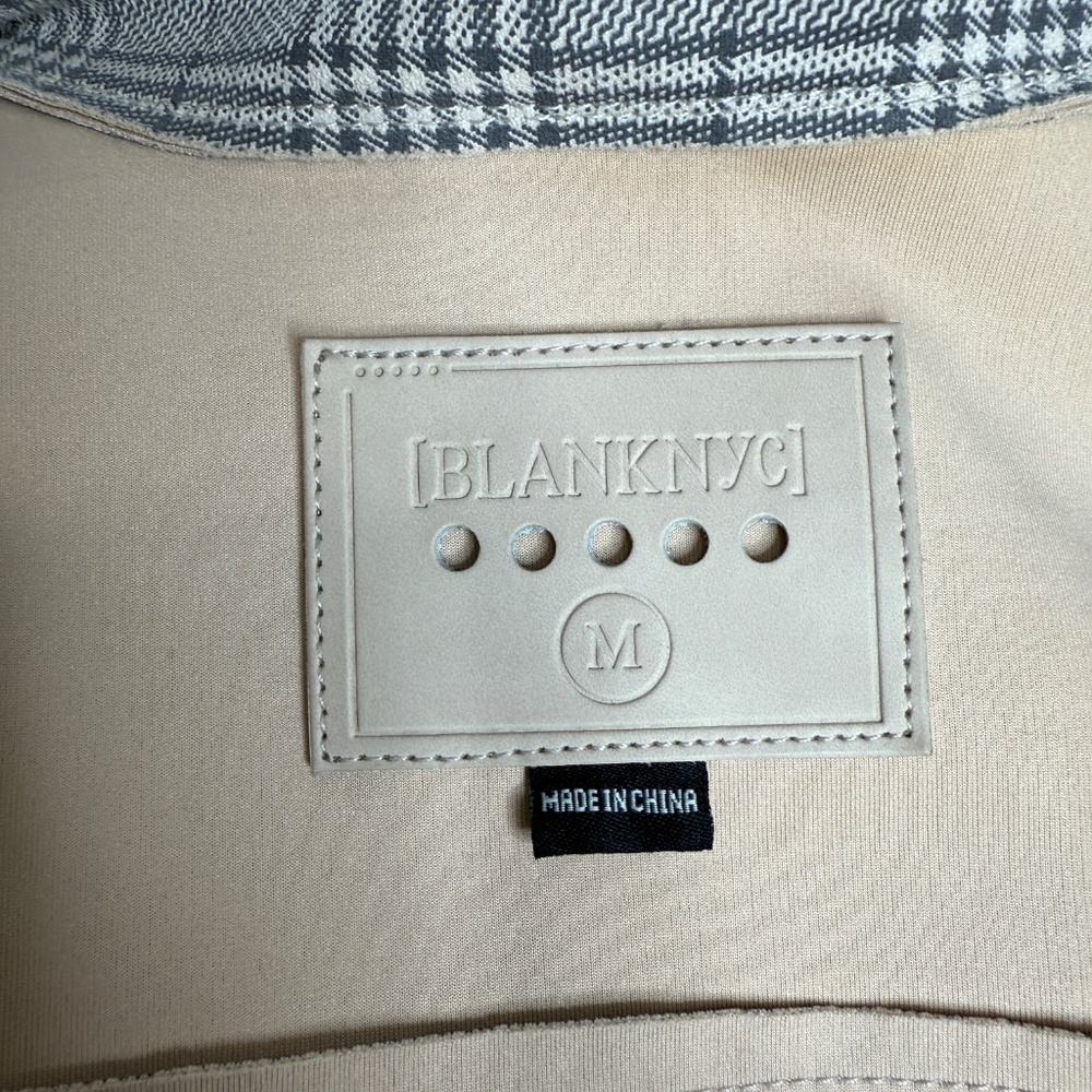 BLANKNYC cropped moto‎ style zip Jacket -cp - Picture 9 of 10
